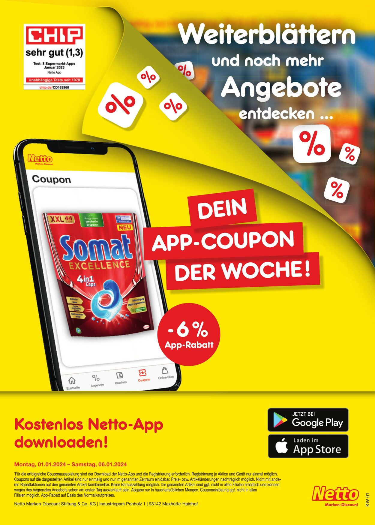 Prospekt Netto-Marken-Discount 04.01.2024 - 07.01.2024