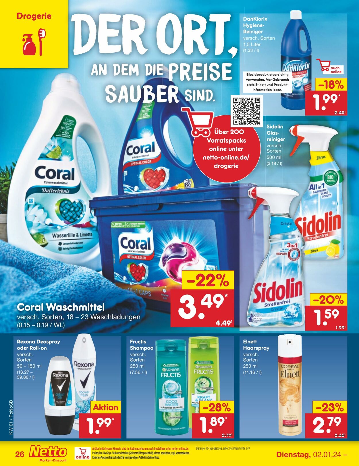 Prospekt Netto-Marken-Discount 04.01.2024 - 07.01.2024