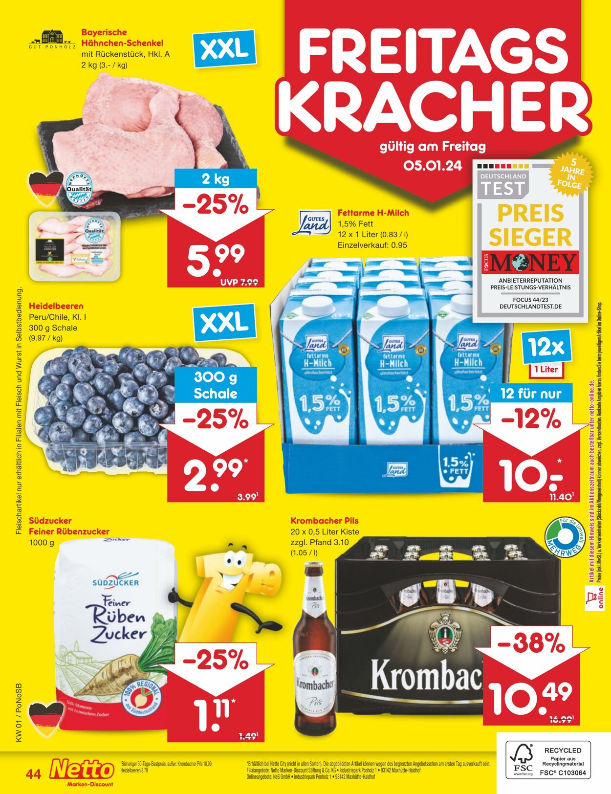 Prospekt Netto-Marken-Discount 04.01.2024 - 07.01.2024