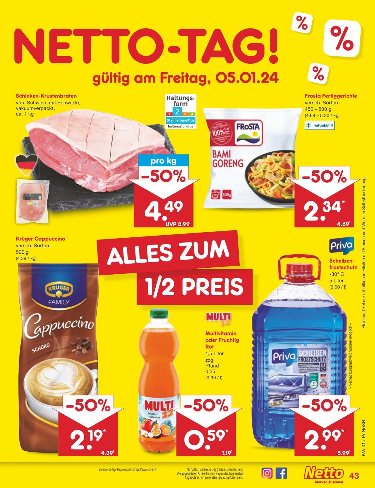 Prospekt Netto-Marken-Discount 04.01.2024 - 07.01.2024