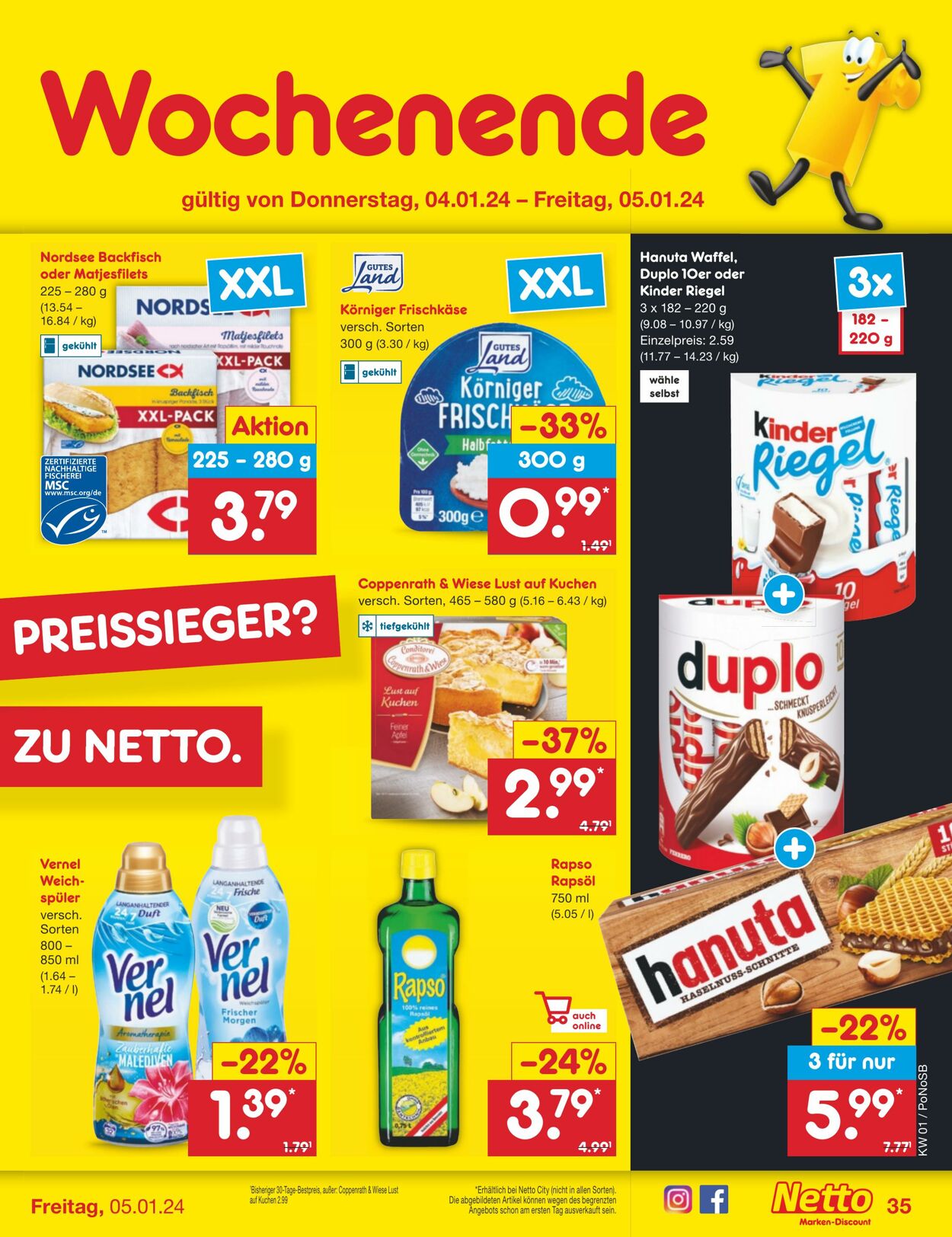 Prospekt Netto-Marken-Discount 04.01.2024 - 07.01.2024