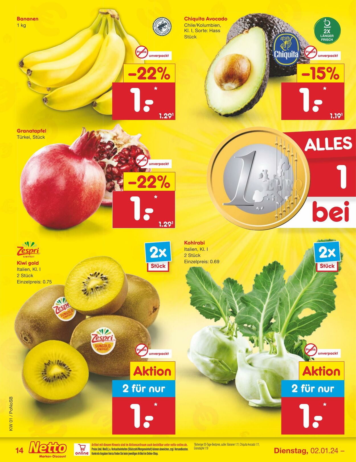 Prospekt Netto-Marken-Discount 04.01.2024 - 07.01.2024