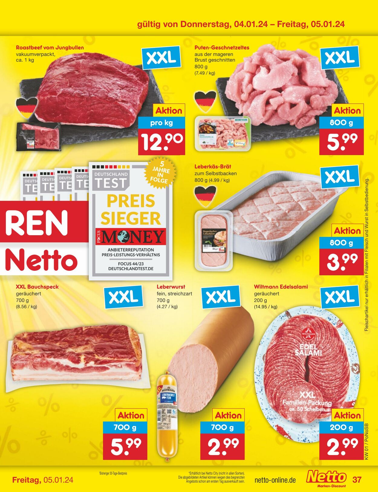 Prospekt Netto-Marken-Discount 04.01.2024 - 07.01.2024