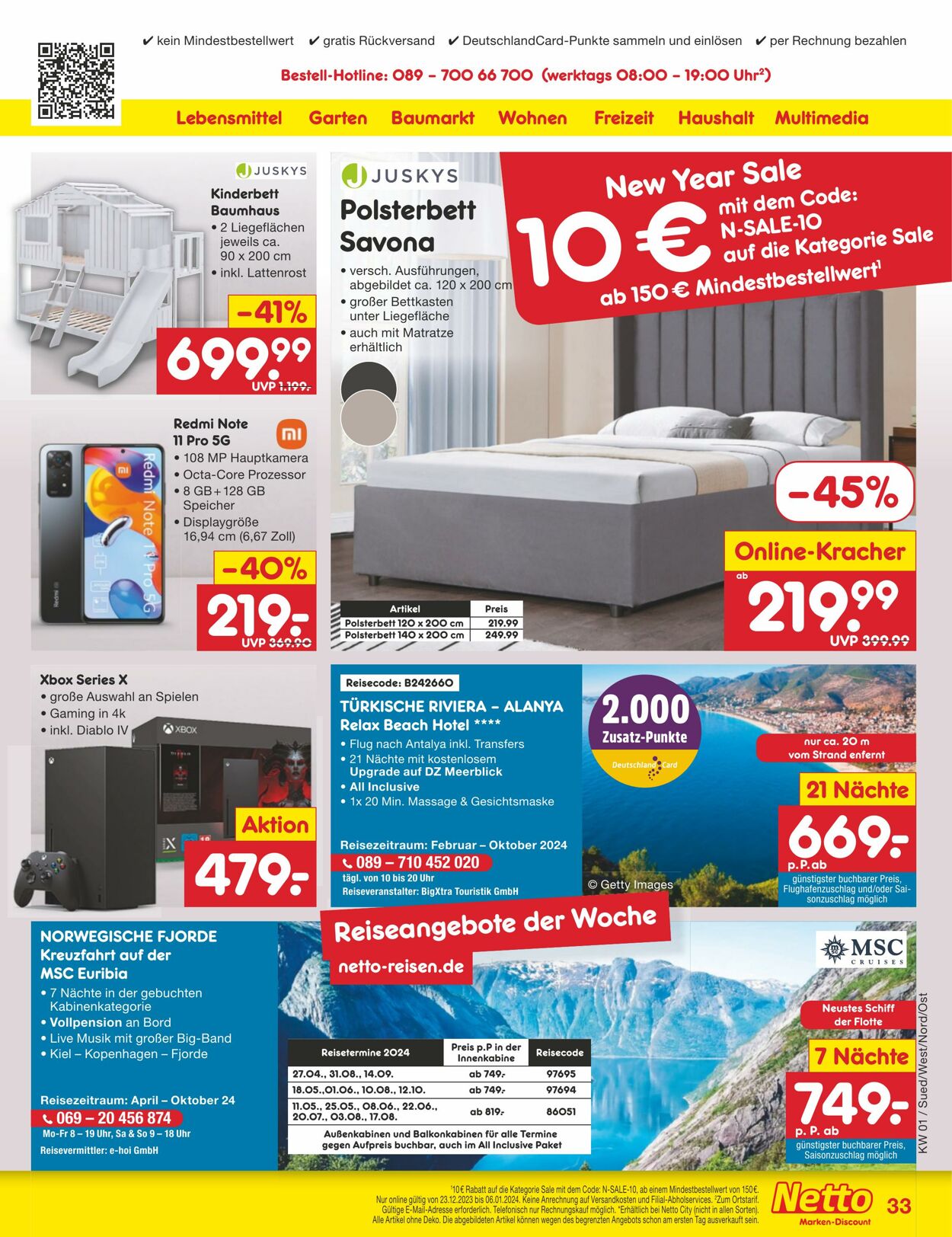 Prospekt Netto-Marken-Discount 04.01.2024 - 07.01.2024