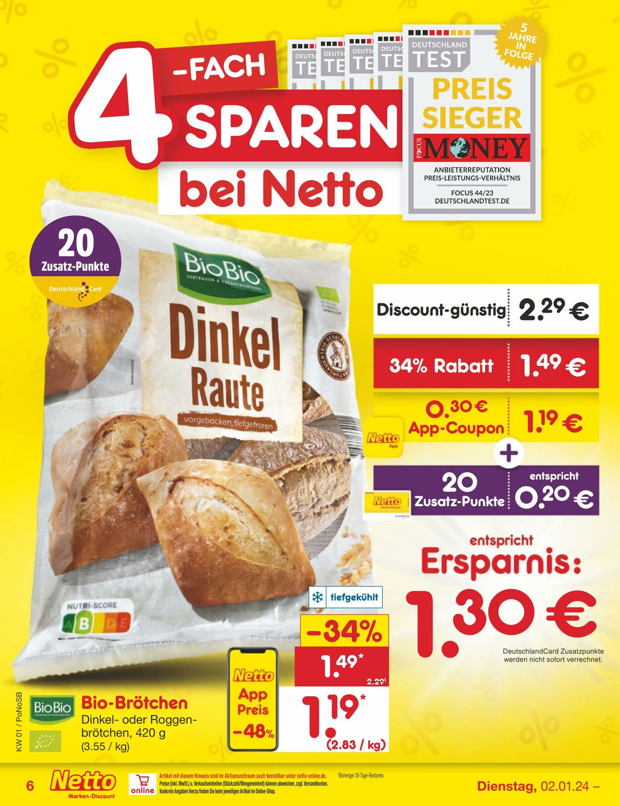 Prospekt Netto-Marken-Discount 04.01.2024 - 07.01.2024