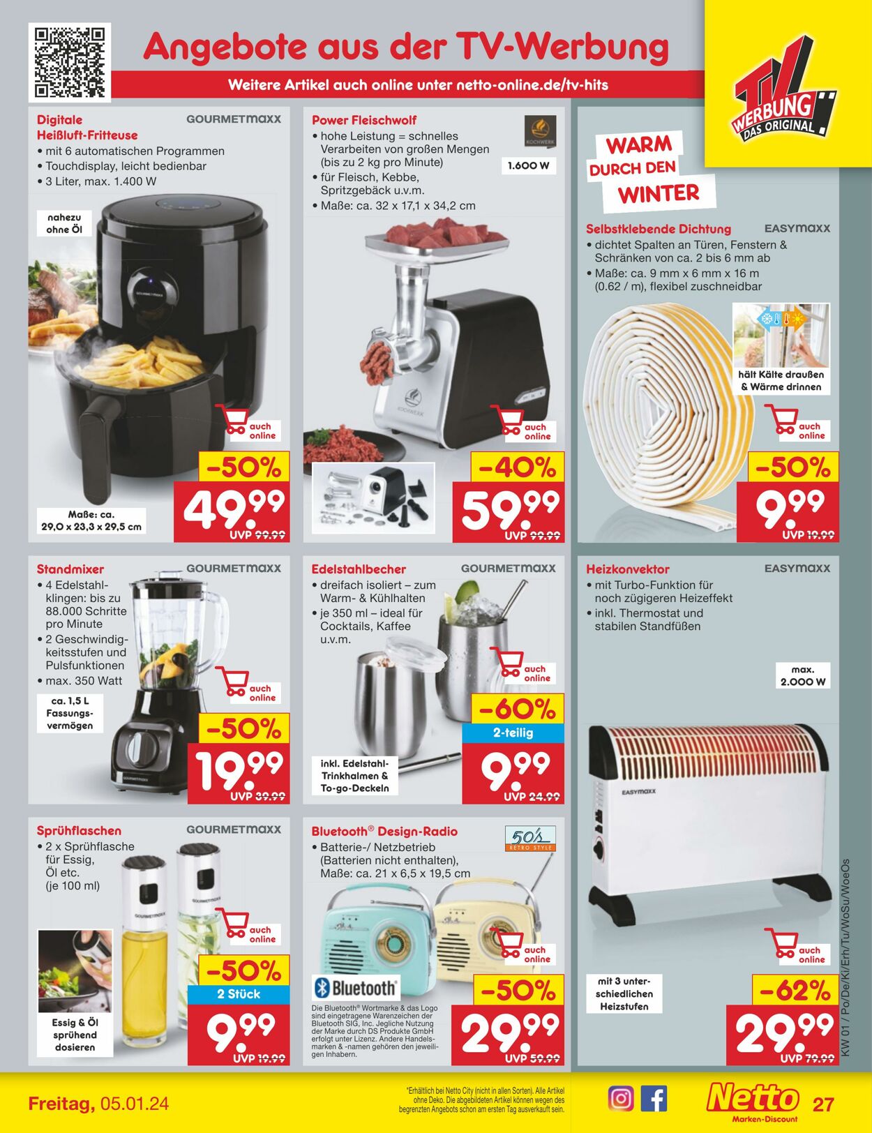 Prospekt Netto-Marken-Discount 04.01.2024 - 07.01.2024