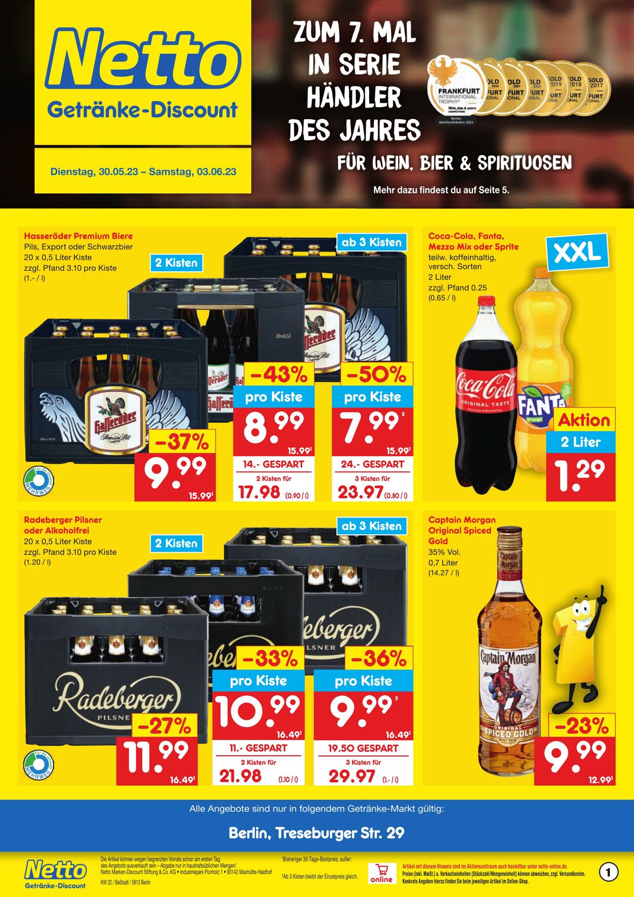 Netto-Marken-Discount Werbeprospekt - Gültig Von 29.05 Bis 03.06 ...