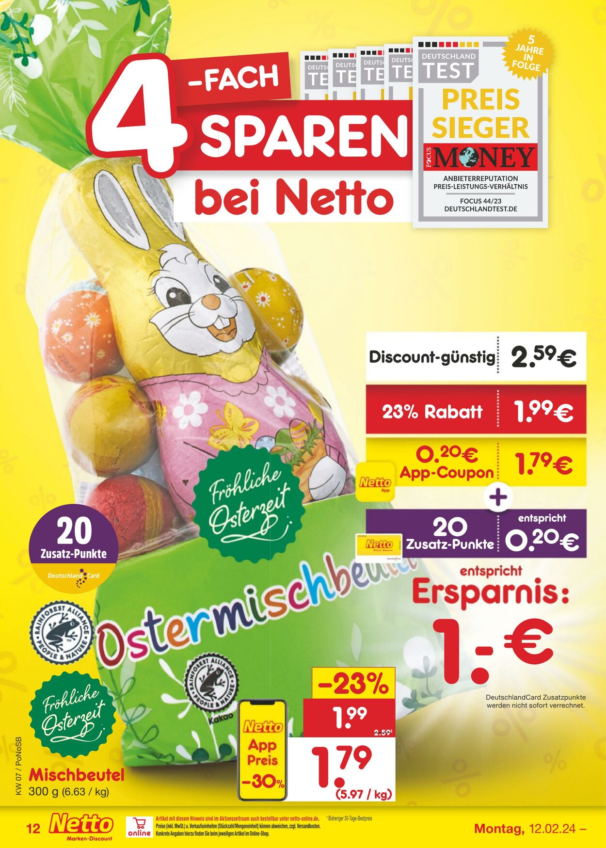 Prospekt Netto-Marken-Discount 12.02.2024 - 18.02.2024