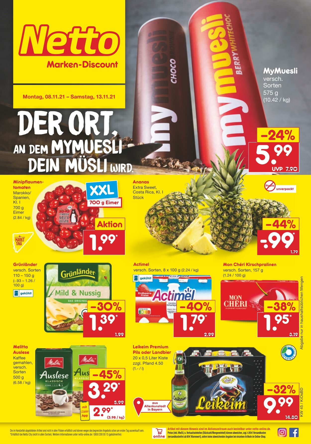 Aktueller Prospekt Netto-Marken-Discount - Gültig Von 08.11 Bis 13.11 ...