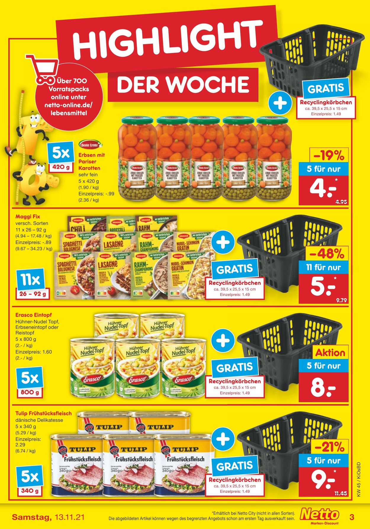 Aktueller Prospekt Netto-Marken-Discount - Gültig Von 08.11 Bis 13.11 ...