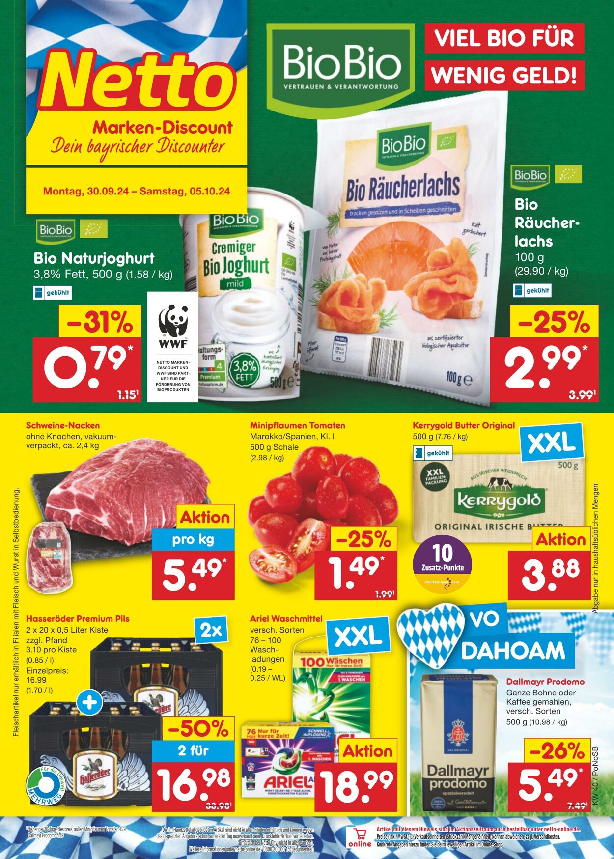 Prospekt Netto-Marken-Discount - NettoMarkenDiscount 30 Sep, 2024 - 7 Okt, 2024