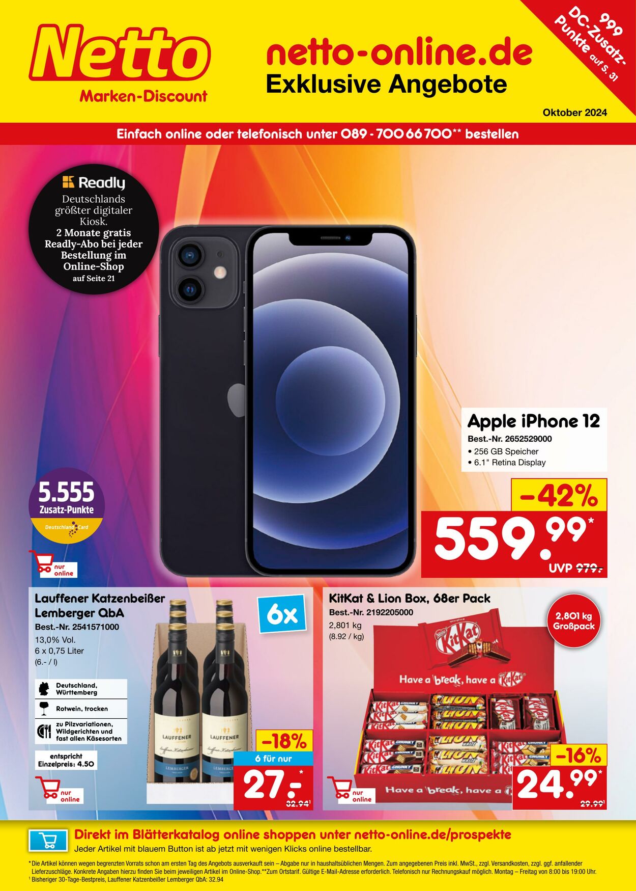 Prospekt Netto-Marken-Discount 01.10.2024 - 31.10.2024