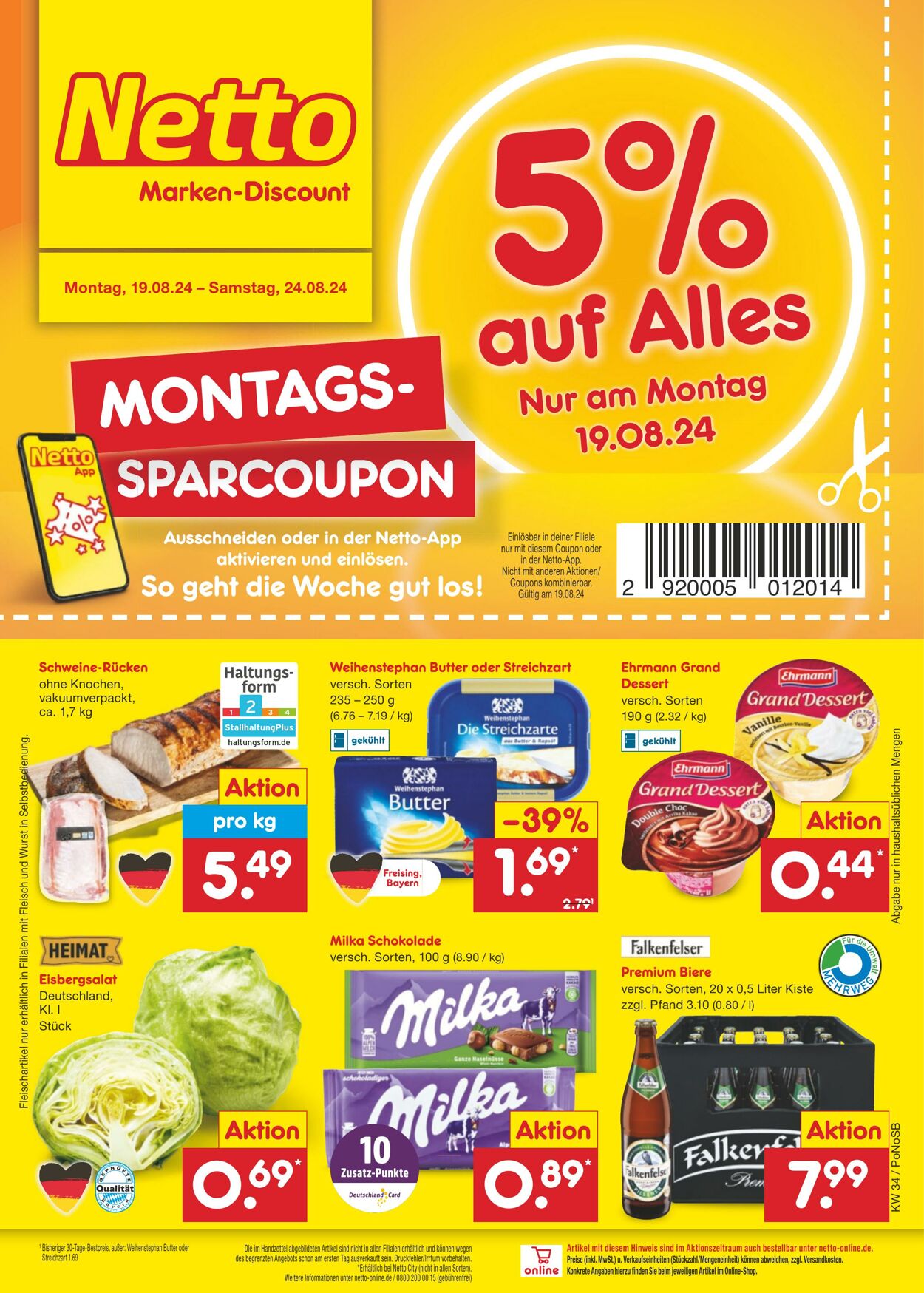 Prospekt Netto-Marken-Discount 19.08.2024 - 24.08.2024