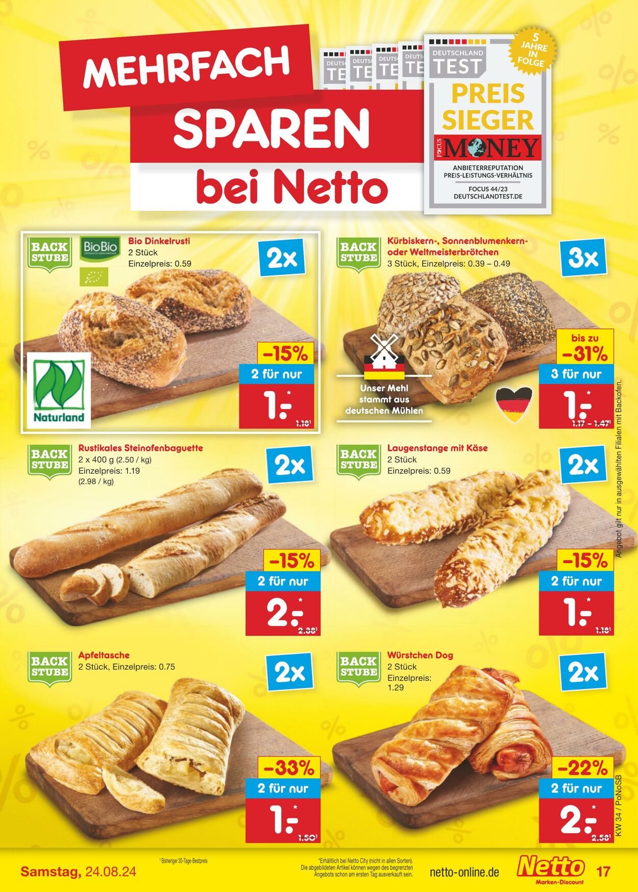 Prospekt Netto-Marken-Discount 19.08.2024 - 24.08.2024