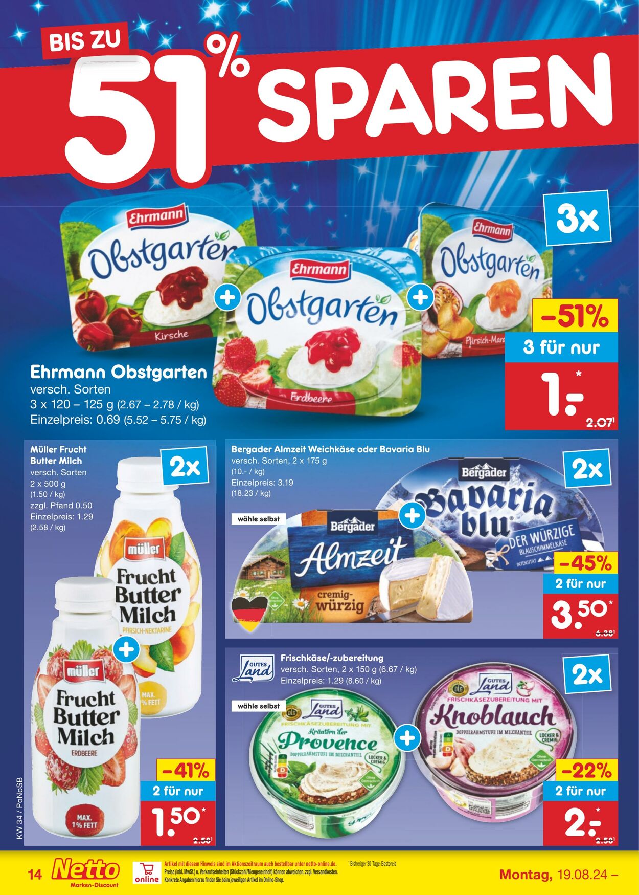 Prospekt Netto-Marken-Discount 19.08.2024 - 24.08.2024