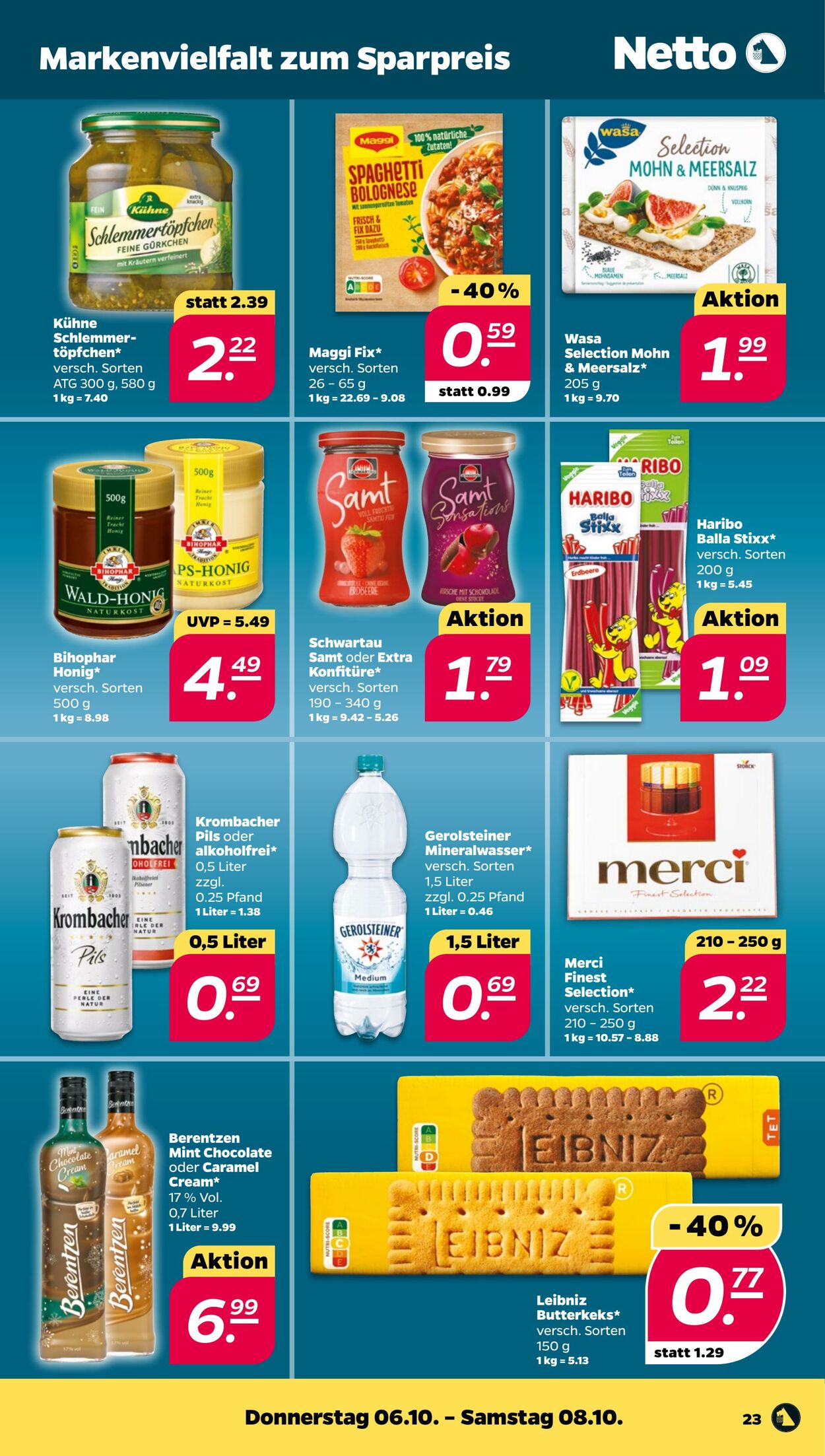 Prospekt Netto 04.10.2022 - 08.10.2022