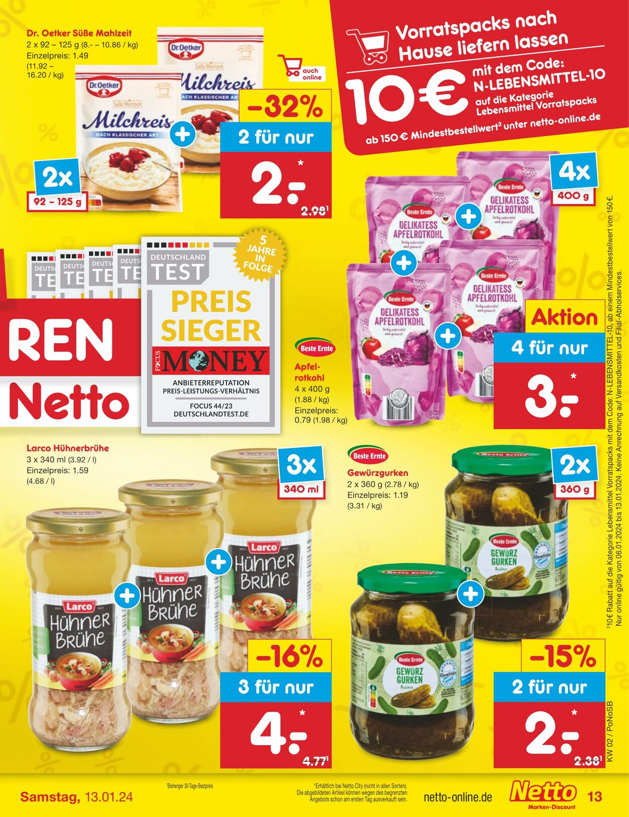 Prospekt Netto-Marken-Discount 08.01.2024 - 13.01.2024