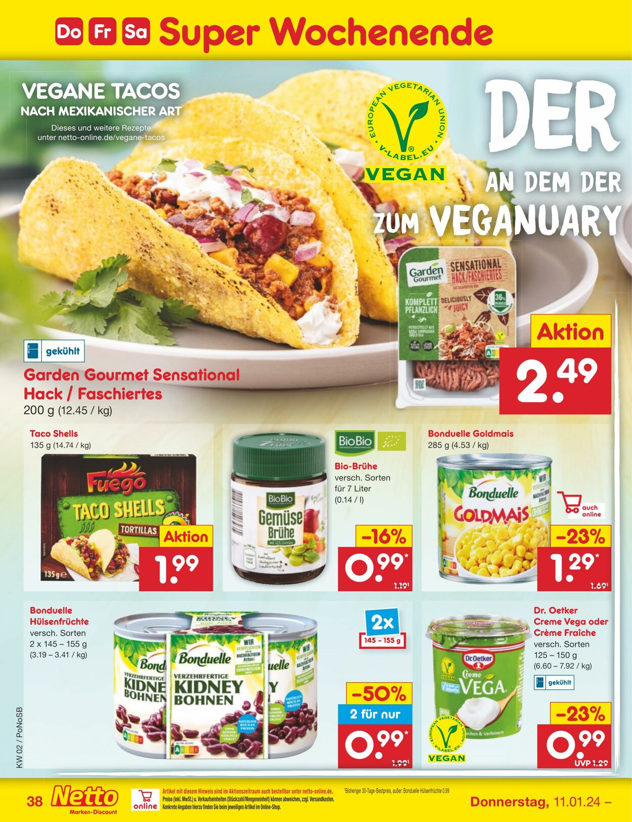 Prospekt Netto-Marken-Discount 08.01.2024 - 13.01.2024