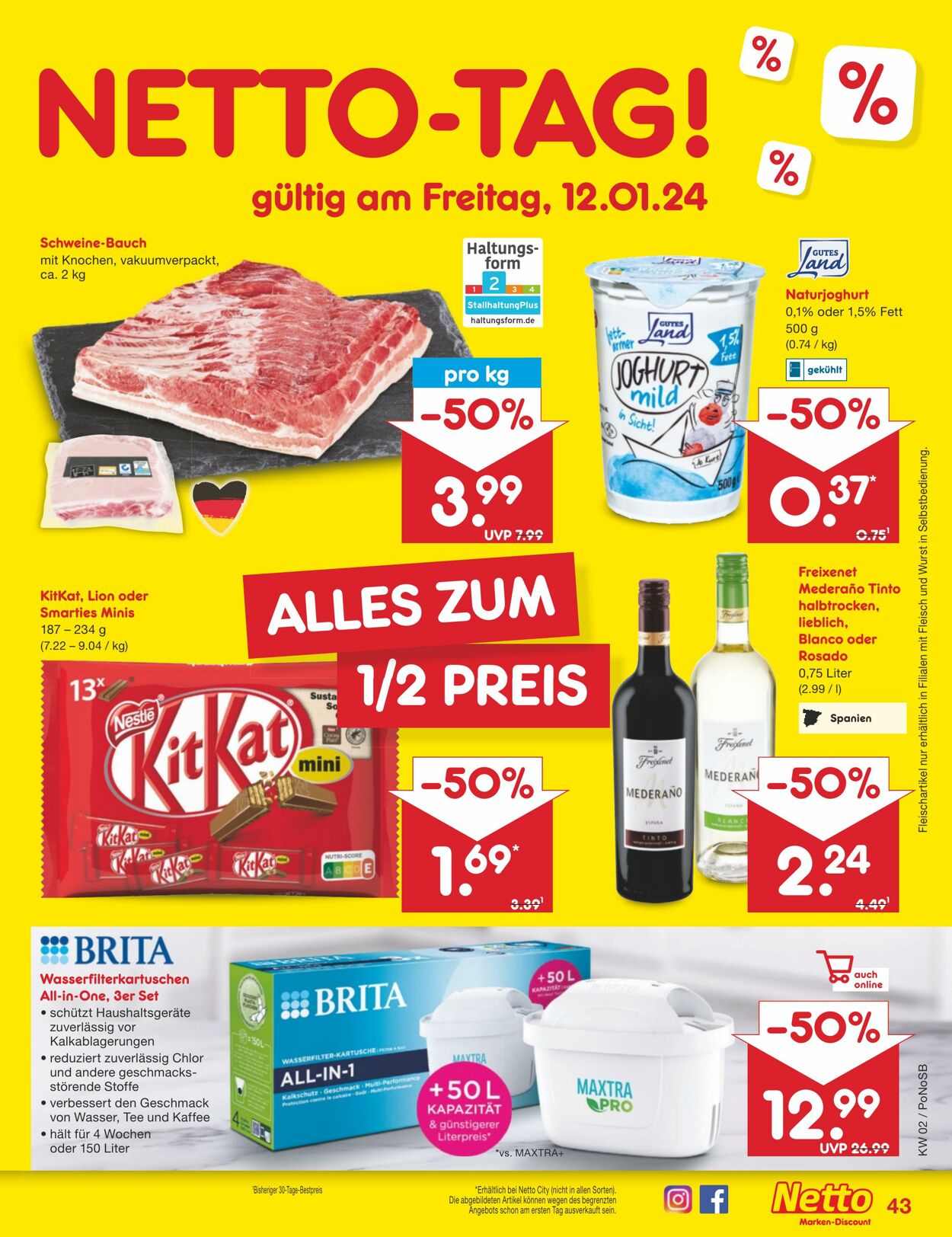 Prospekt Netto-Marken-Discount 08.01.2024 - 13.01.2024