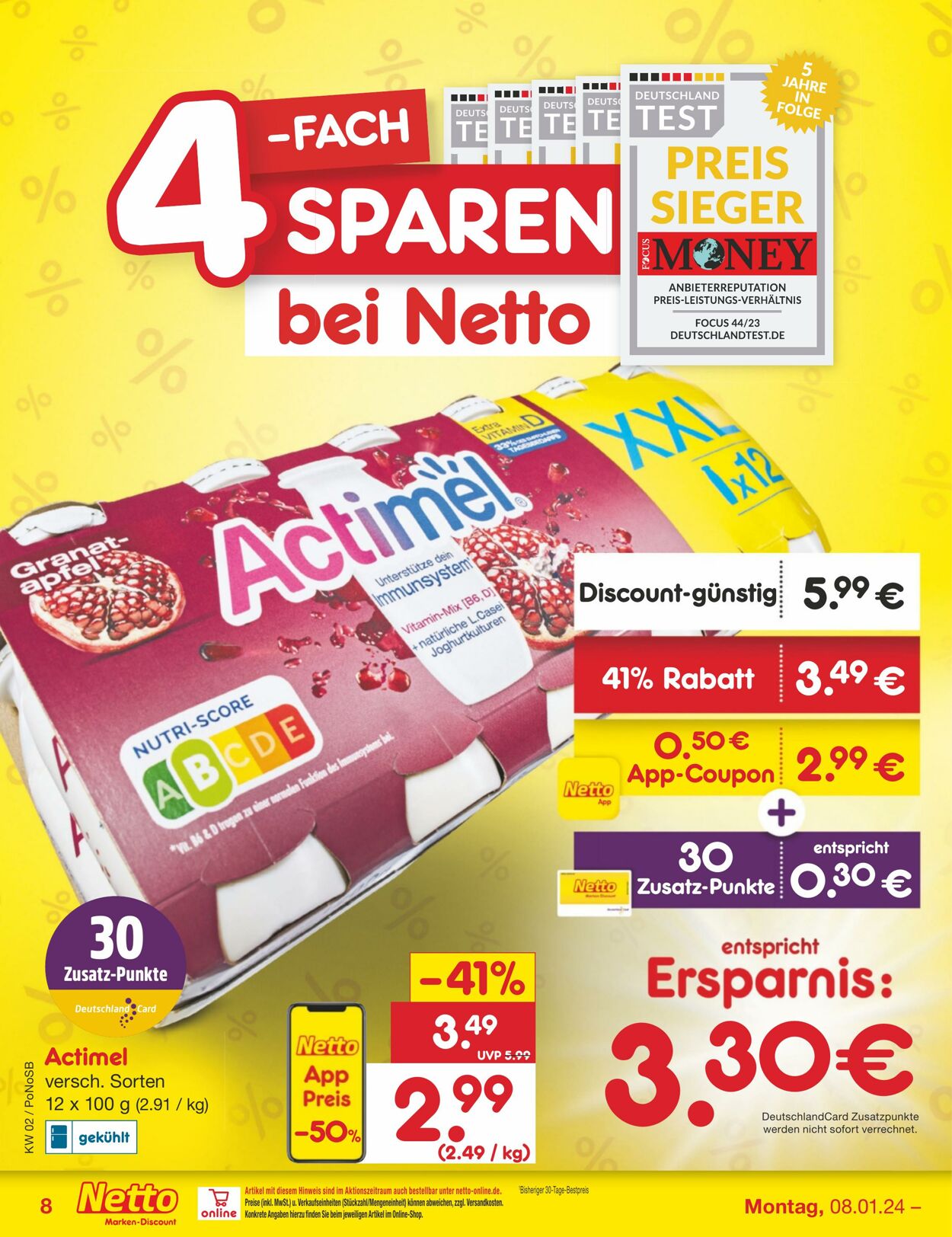 Prospekt Netto-Marken-Discount 08.01.2024 - 13.01.2024