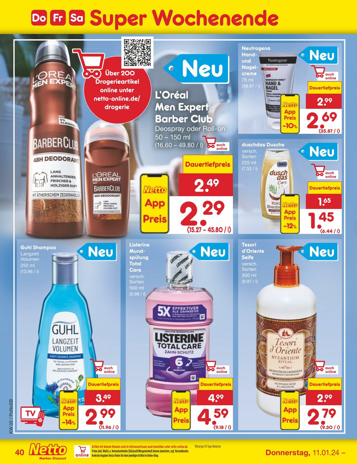 Prospekt Netto-Marken-Discount 08.01.2024 - 13.01.2024