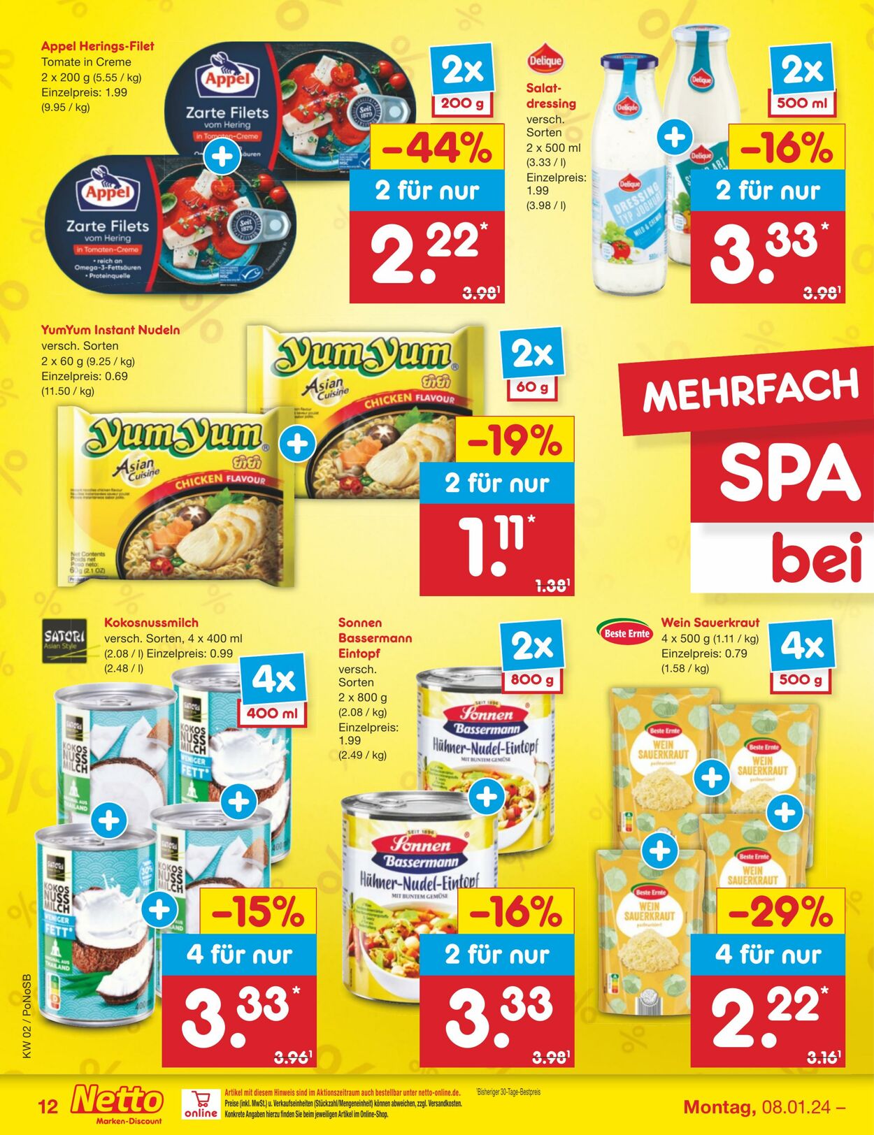 Prospekt Netto-Marken-Discount 08.01.2024 - 13.01.2024