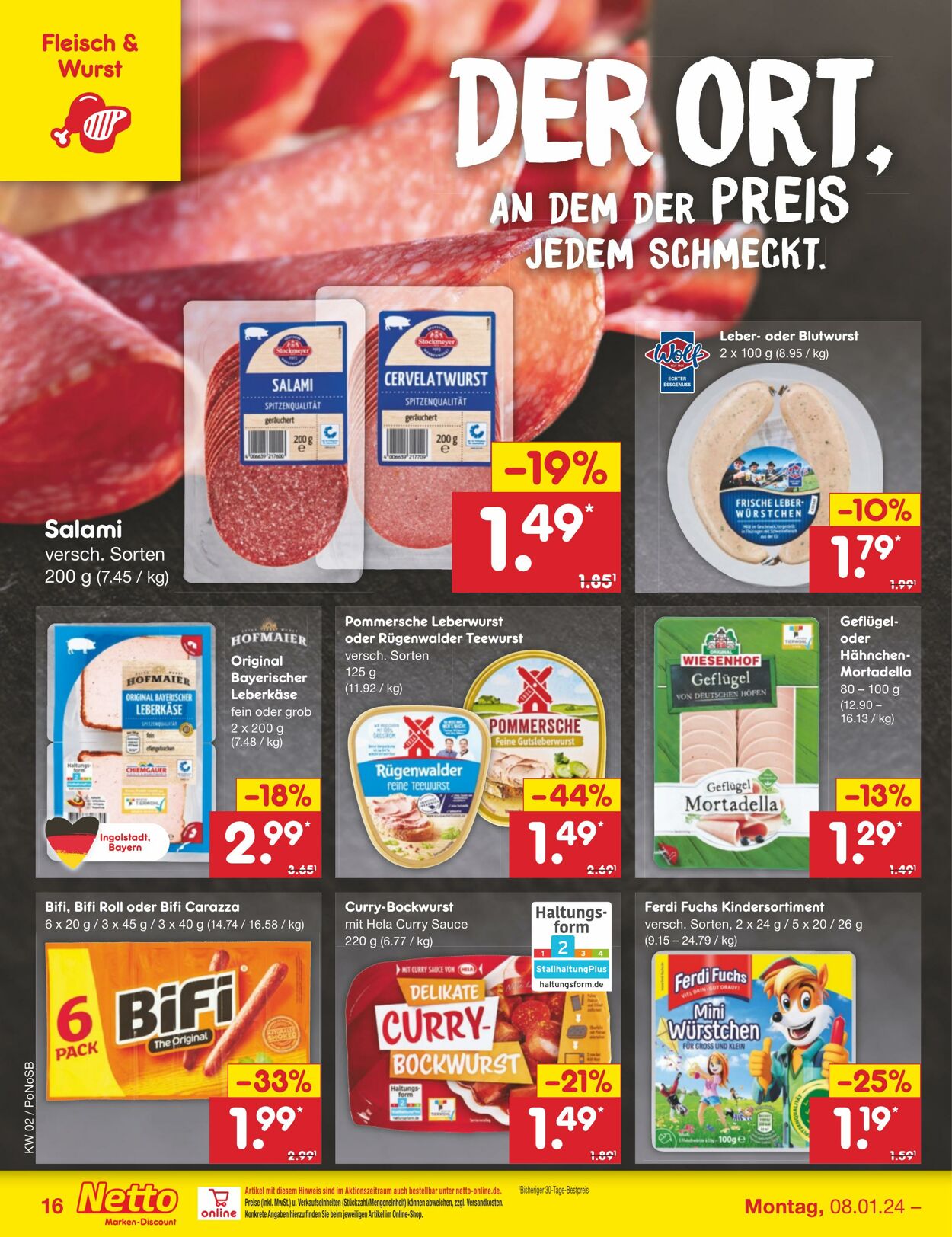 Prospekt Netto-Marken-Discount 08.01.2024 - 13.01.2024