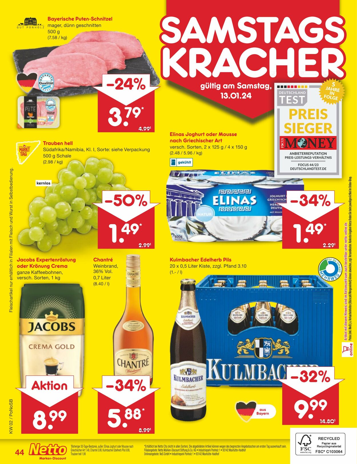 Prospekt Netto-Marken-Discount 08.01.2024 - 13.01.2024