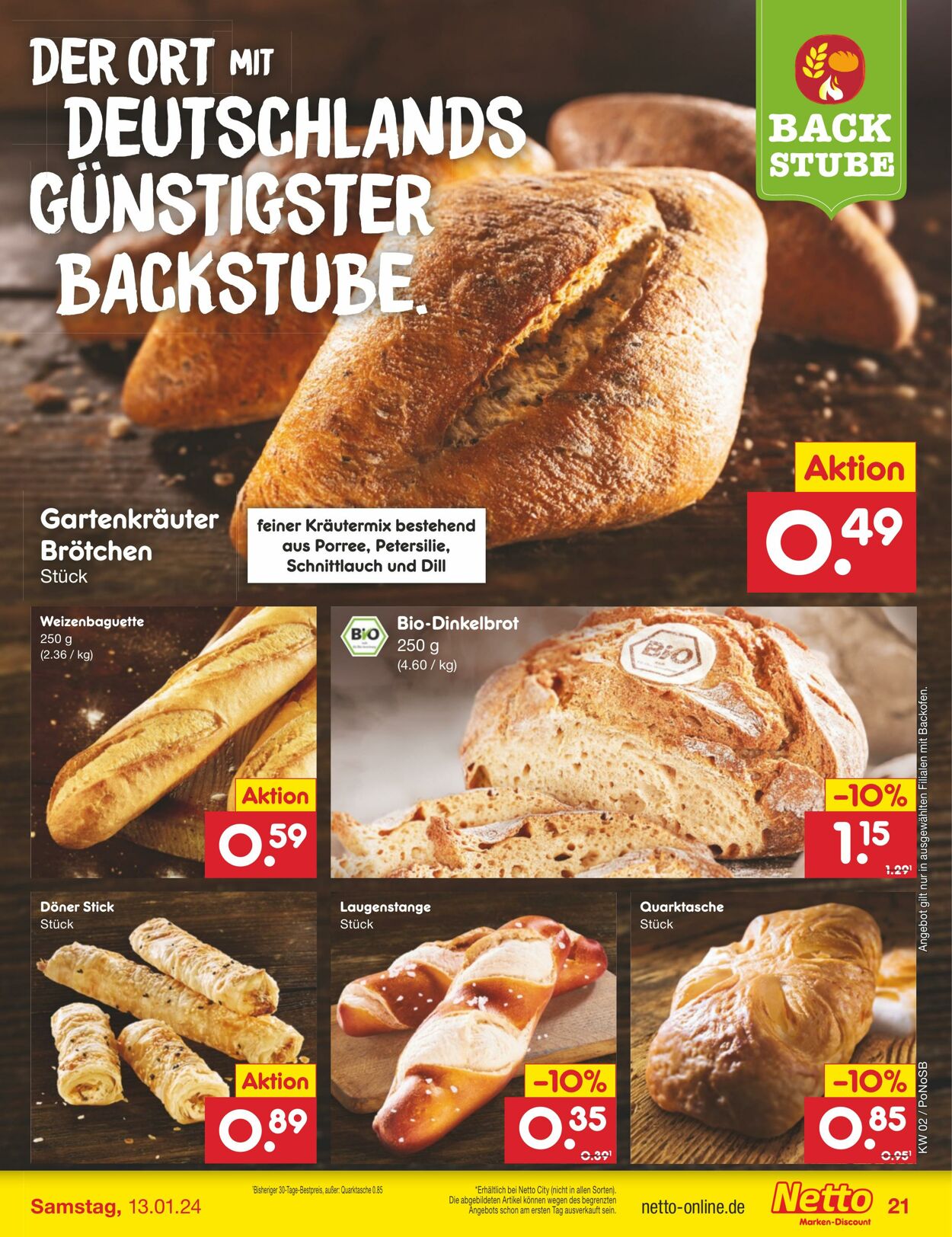 Prospekt Netto-Marken-Discount 08.01.2024 - 13.01.2024