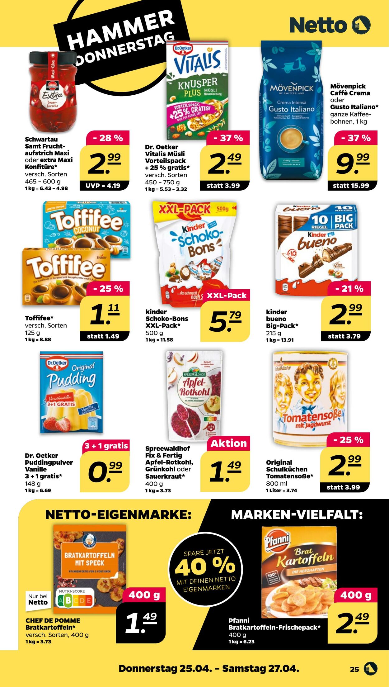 Prospekt Netto 21.04.2024 - 27.04.2024