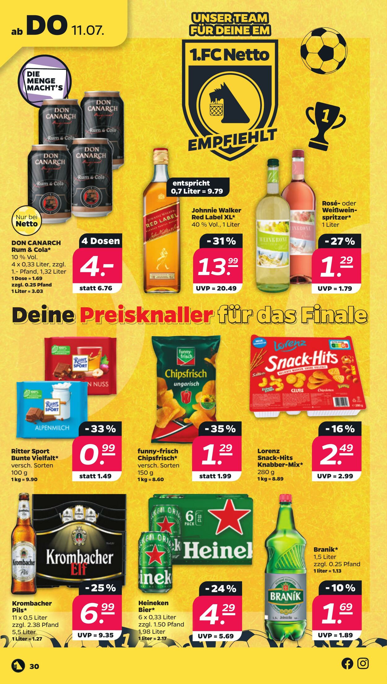 Prospekt Netto 07.07.2024 - 13.07.2024