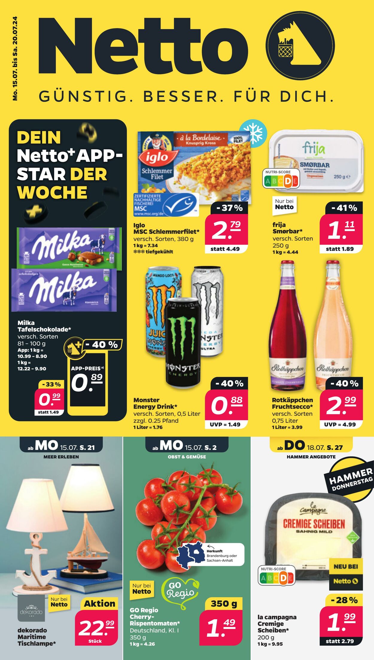 Prospekt Netto 14.07.2024 - 20.07.2024