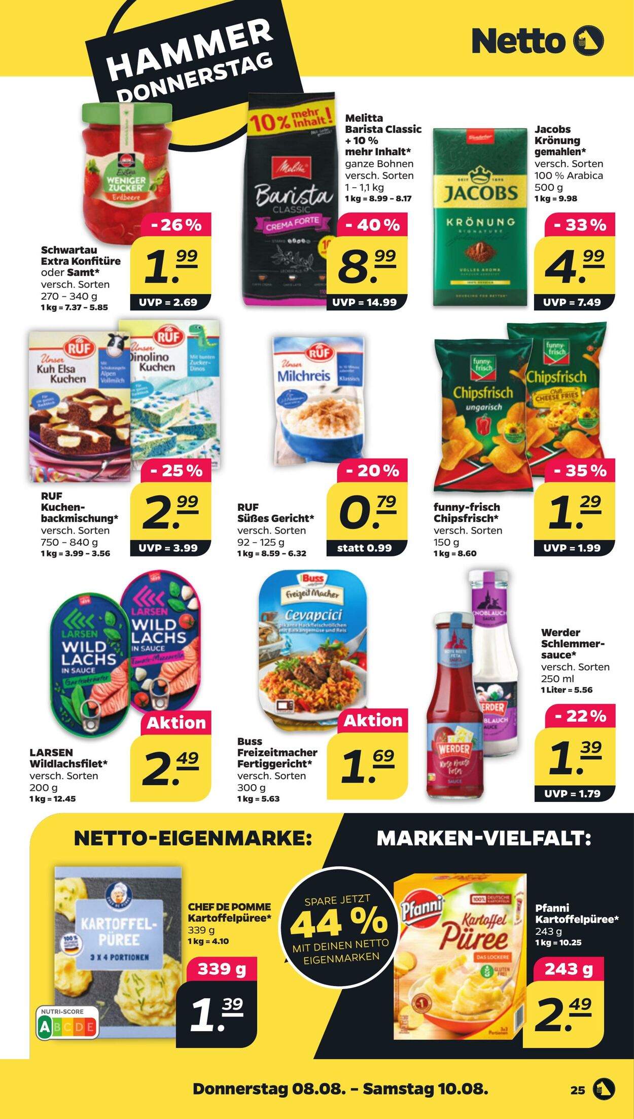 Prospekt Netto 04.08.2024 - 10.08.2024