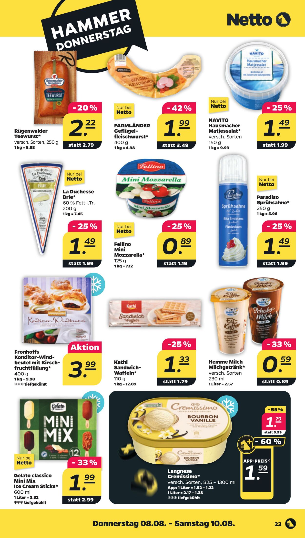 Prospekt Netto 04.08.2024 - 10.08.2024