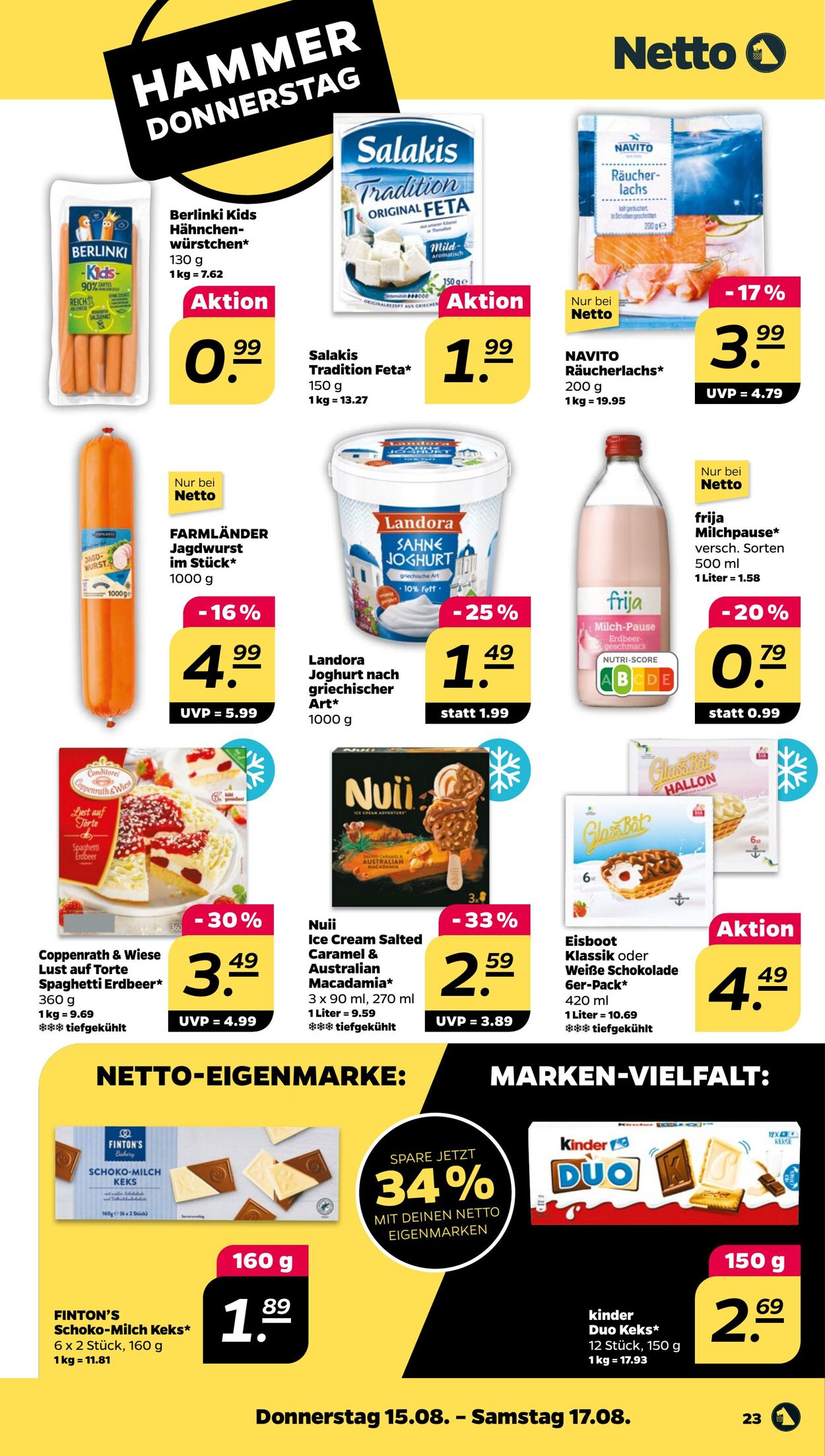 Prospekt Netto 11.08.2024 - 17.08.2024