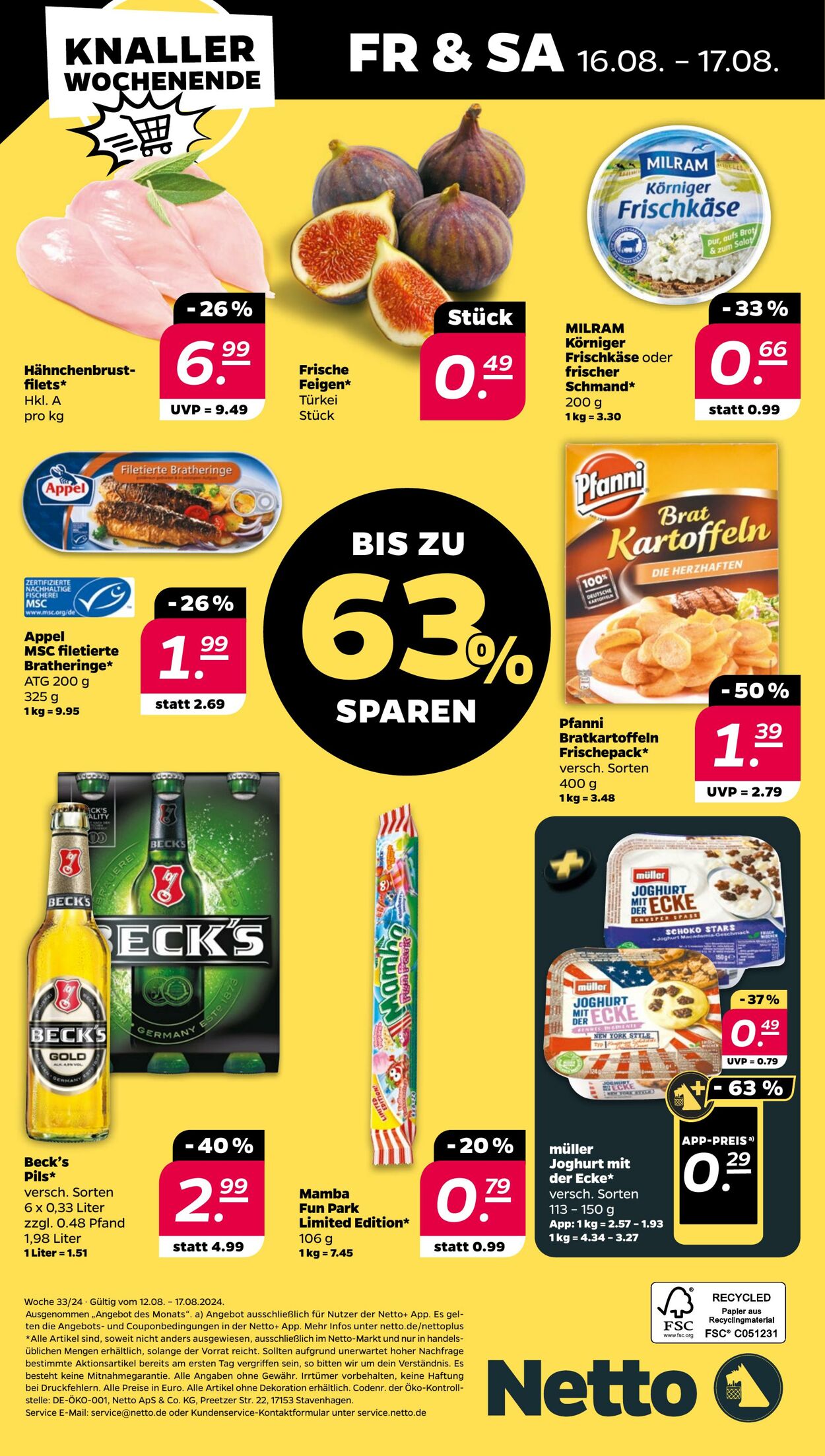 Prospekt Netto 11.08.2024 - 17.08.2024