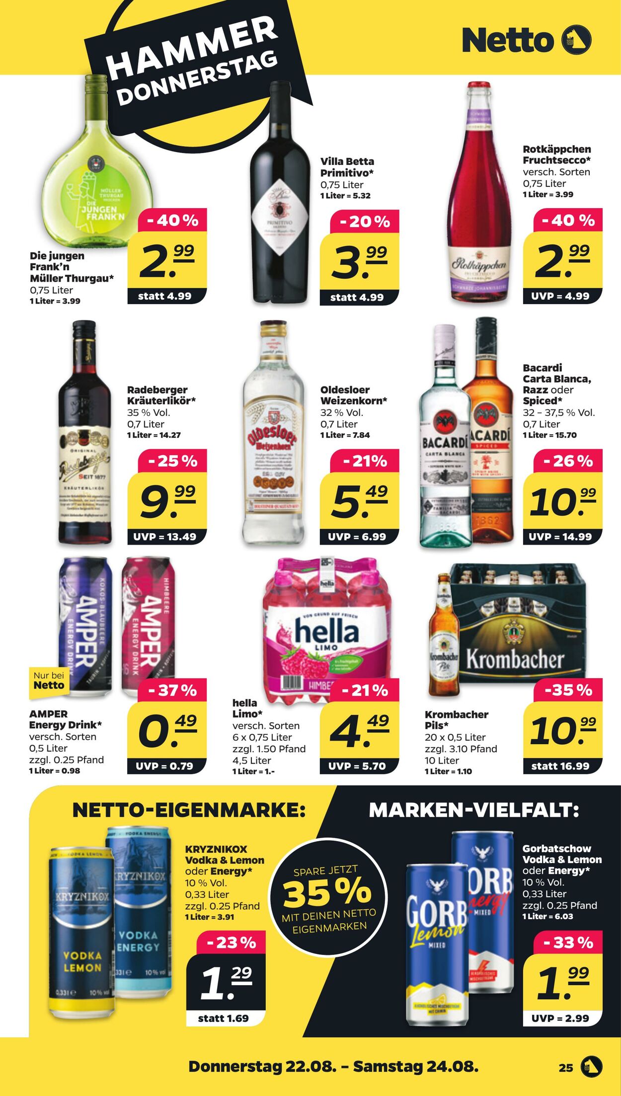 Prospekt Netto 18.08.2024 - 24.08.2024