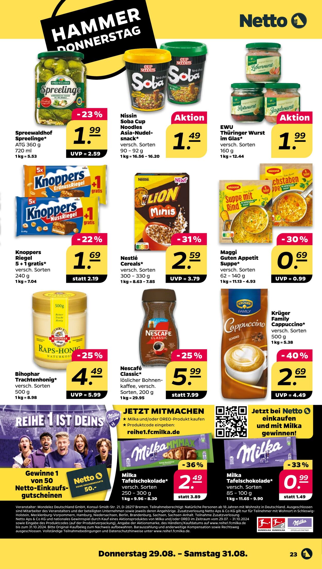 Prospekt Netto 25.08.2024 - 31.08.2024