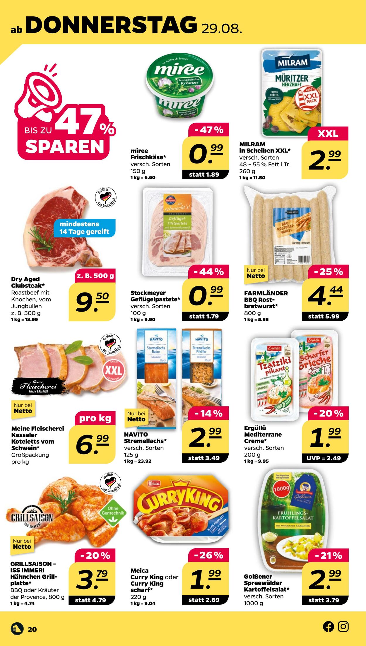 Prospekt Netto 25.08.2024 - 31.08.2024