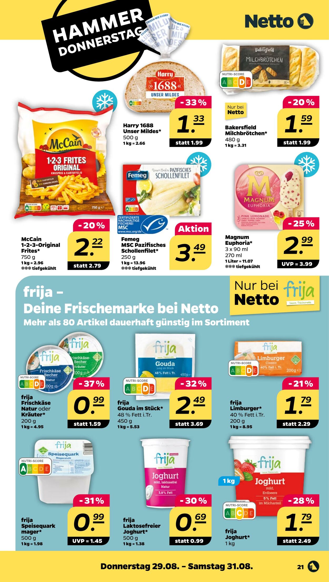 Prospekt Netto 25.08.2024 - 31.08.2024