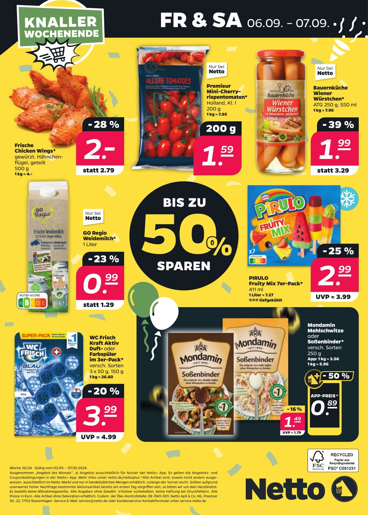 Prospekt Netto 01.09.2024 - 07.09.2024