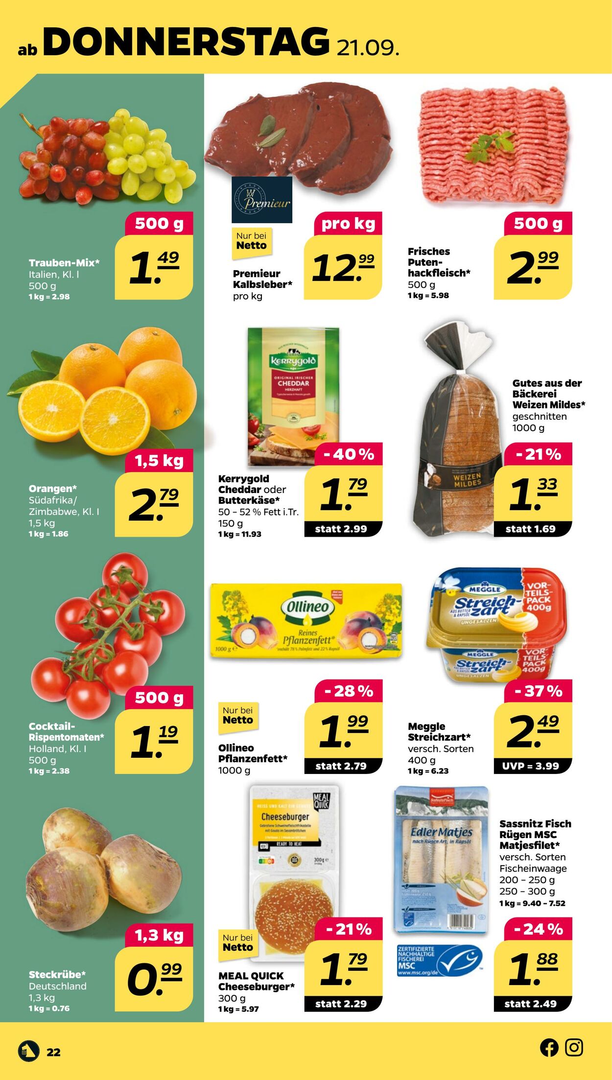 Prospekt Netto 17.09.2023 - 23.09.2023