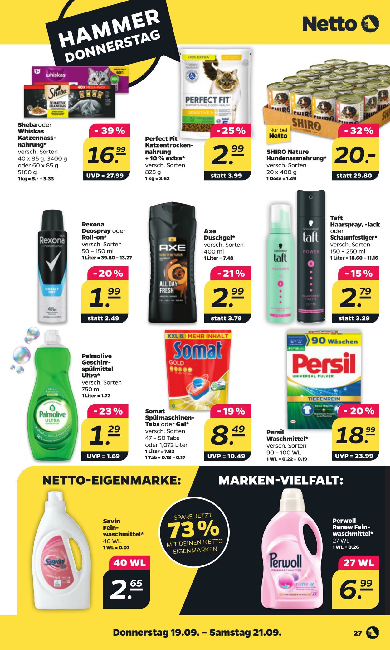 Prospekt Netto 15.09.2024 - 21.09.2024