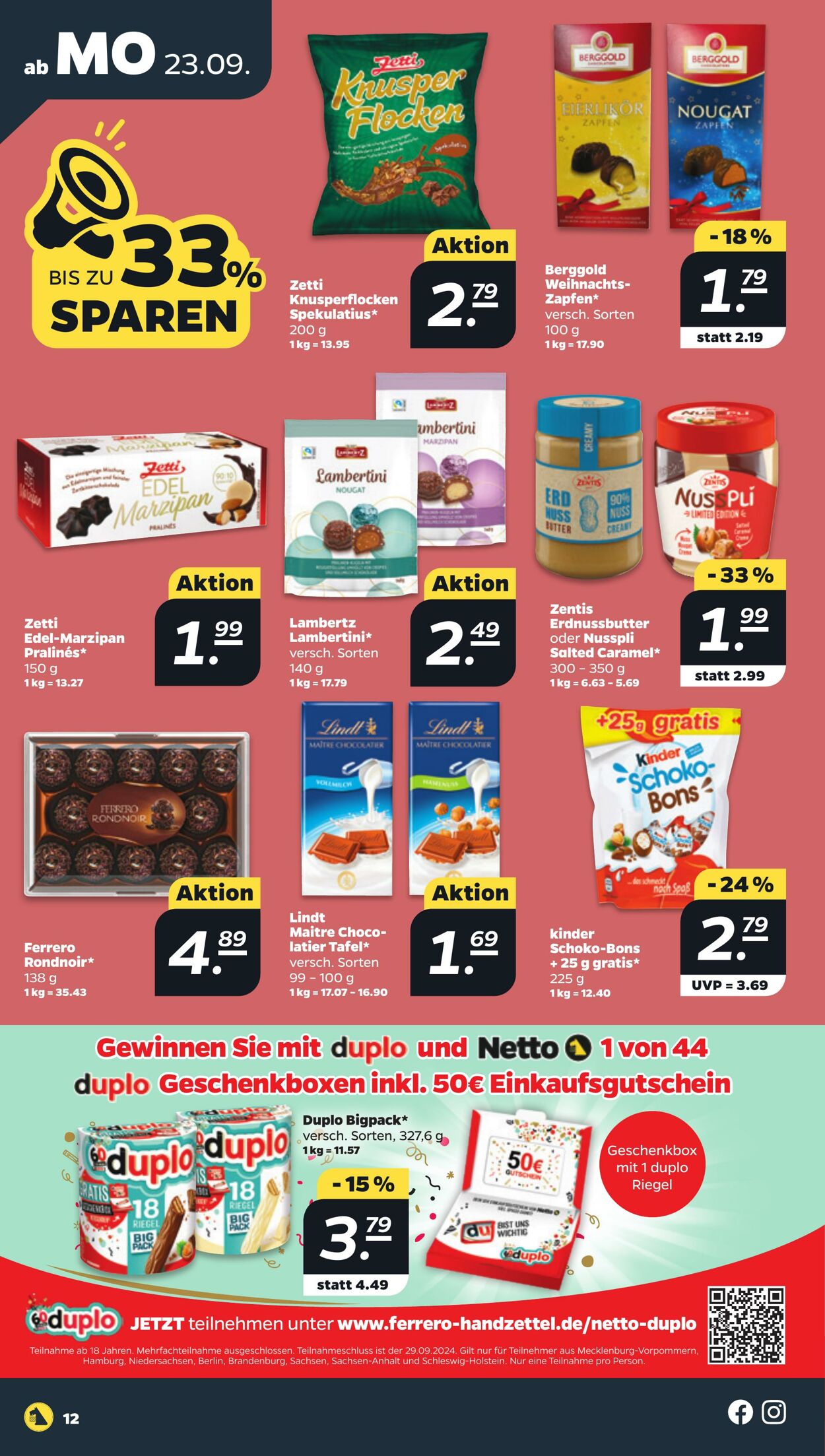 Prospekt Netto 22.09.2024 - 28.09.2024