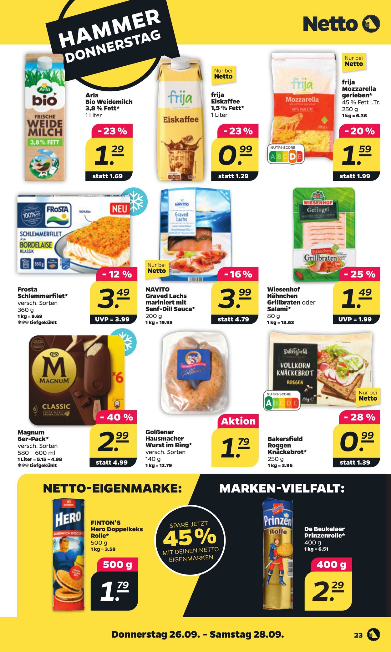 Prospekt Netto 22.09.2024 - 28.09.2024