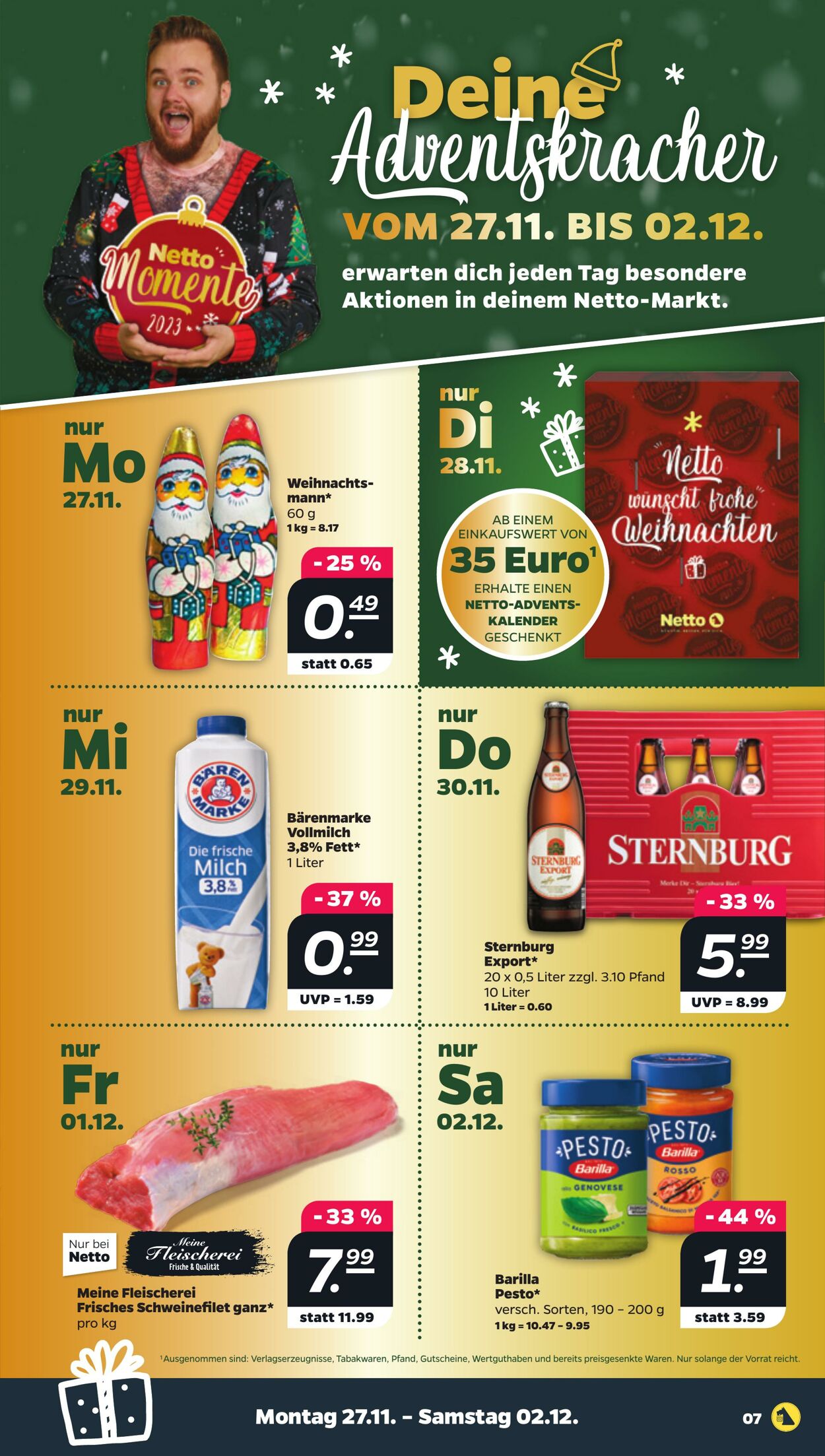 Prospekt Netto 26.11.2023 - 02.12.2023