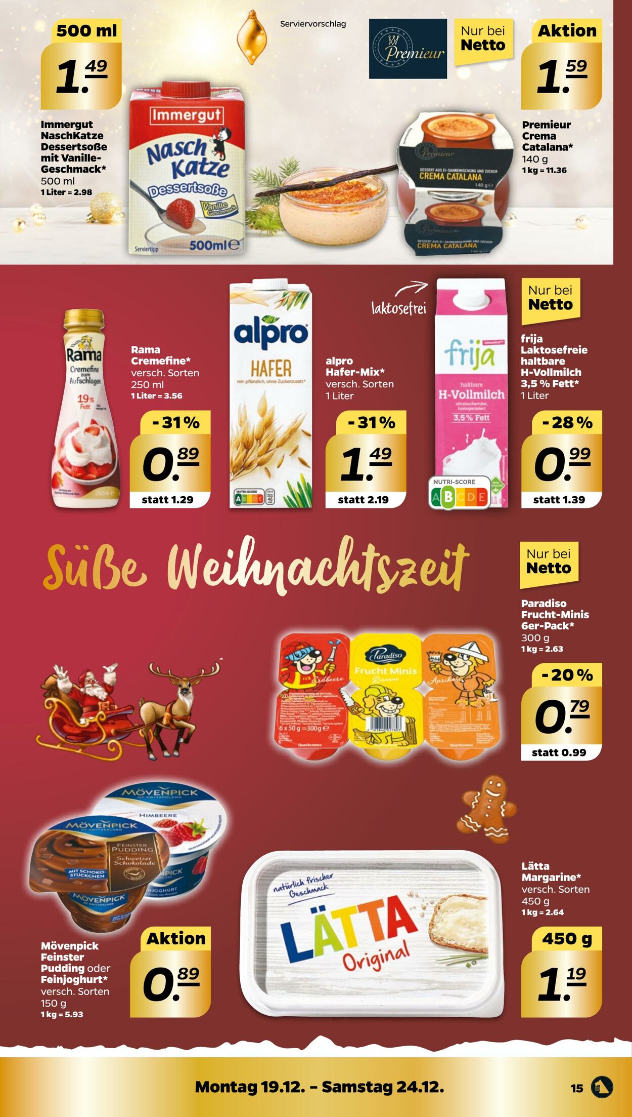 Prospekt Netto 19.12.2022 - 24.12.2022