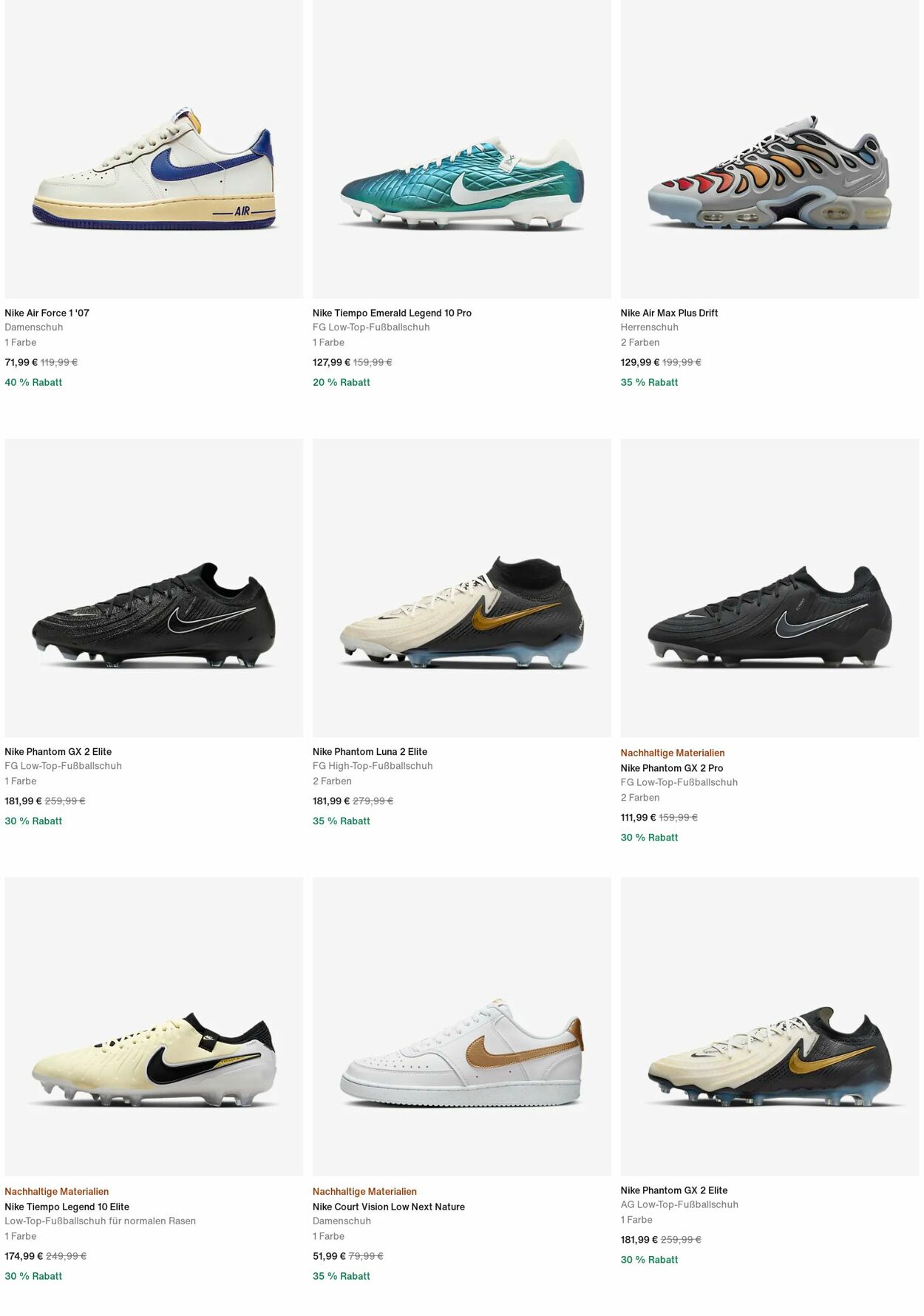 Prospekt Nike 12.08.2024 - 21.08.2024