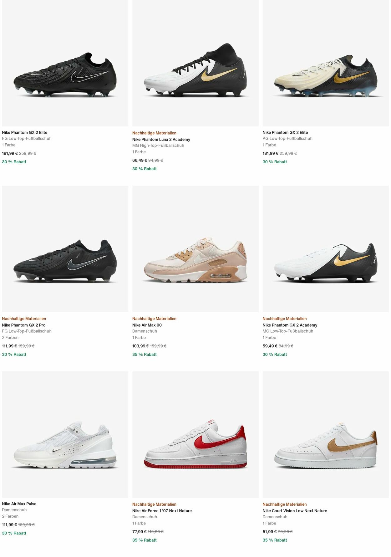 Prospekt Nike 19.08.2024 - 28.08.2024