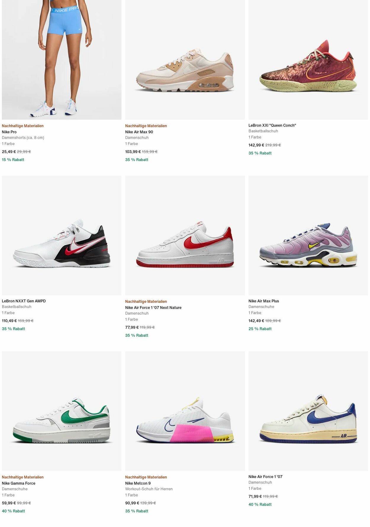 Prospekt Nike 26.08.2024 - 04.09.2024